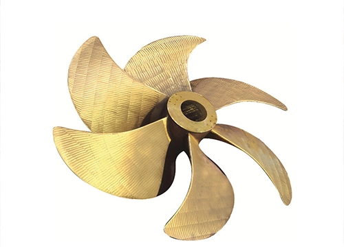 Elica nautica in bronzo multipala
